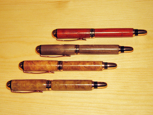 Four 'Sedona' Rollerball Pens