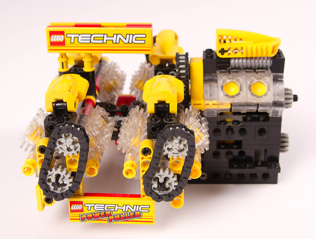 lego technic tractor pulling