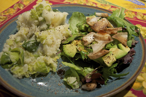 St. Patrick's Day ~ Colcannon and Salad