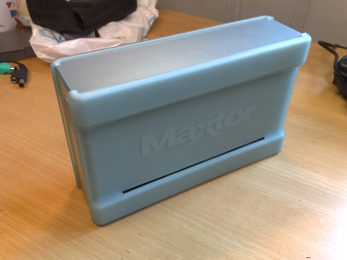 The Maxtor OneTouch III