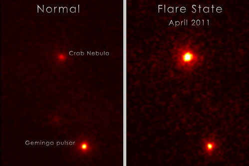 NASA's Fermi Spots 'Superflares' in the Crab Nebula