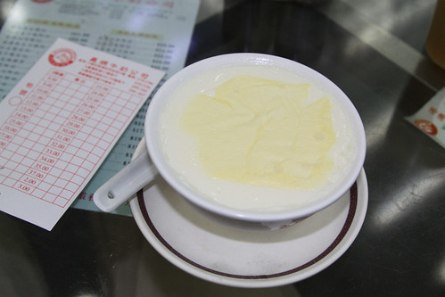 Steamed milk pudding from the Yee Shun Milk Company