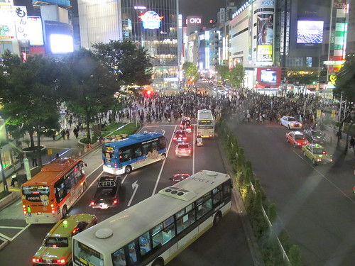 Shibuya Crossing at Night