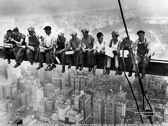 Lunch atop a Skyscraper, 1932