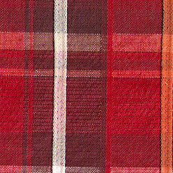 colorful plaids textured red plaid9464-G by hansherman