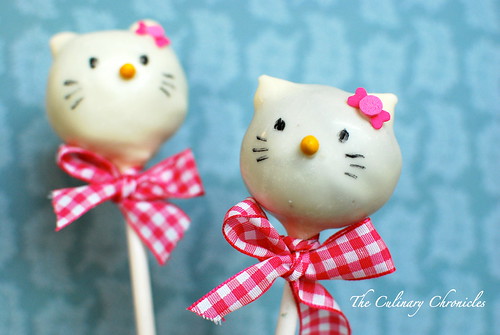 Hello Kitty Cake Pops. Hello Kitty Pops