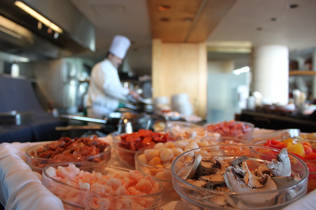 Friday Afternoon Pasta Buffet at the Pan Pacific Vancouver
