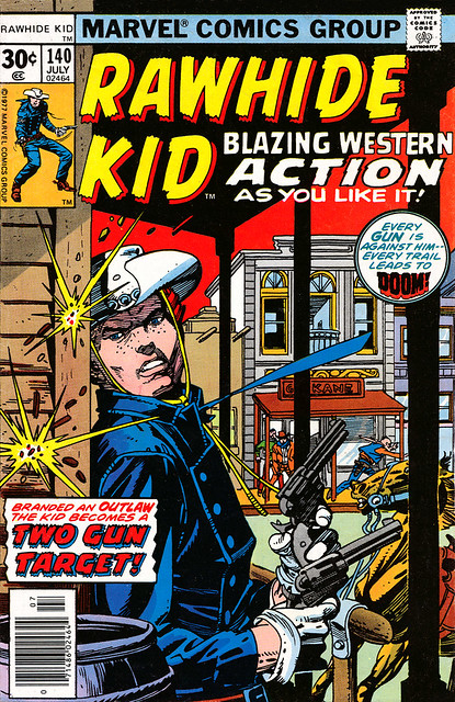 Rawhide Kid 140 1977 cover by Gil Kane