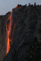 Horsetail Firefall, Yosemite, CA, USA