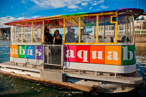 Aquabus on the water