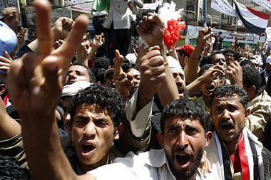 Yemen protesters demand changes in the U.S.-backed regime of President Saleh. Demonstrations have taken place over the last few months. by Pan-African News Wire File Photos