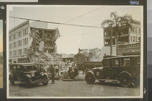 Earthquake Santa Barbara 1925 OAC 8