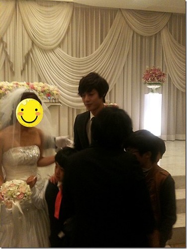 Kim Hyun Joong & Kim Junsu Attending a Wedding Ceremony [06.03.11]