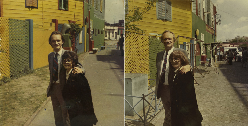 MY PARENTS IN 1970 & 2010, Buenos A