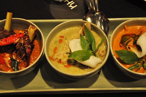 trio of curries