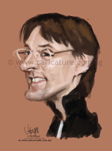 Caricature for ToonPool client - 2 (watermark)