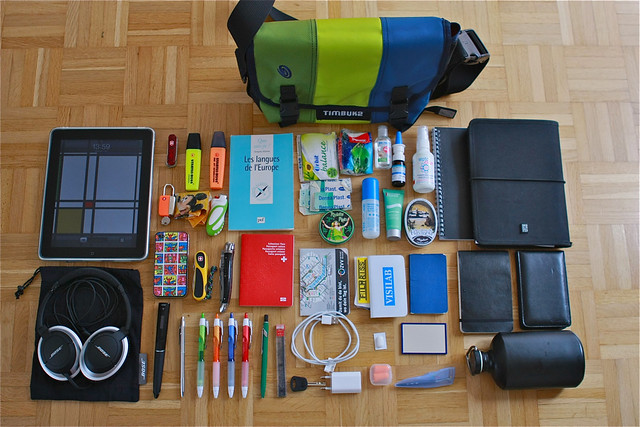 Whats in my bag May 1st 2011 by Beorn Ours
