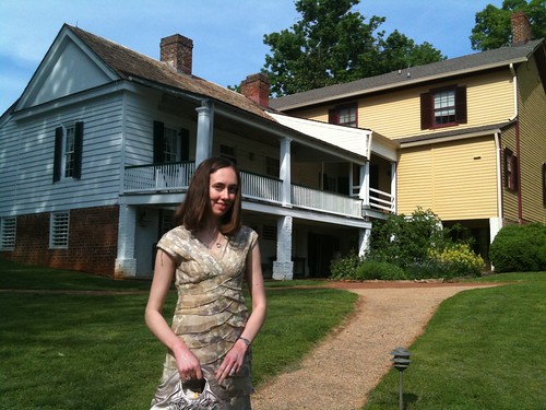 Amy at James Monroe's House