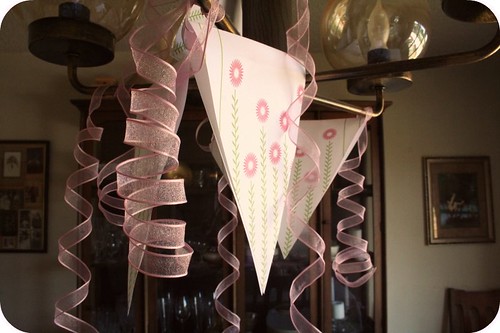 Paper Daisy Bunting Flags