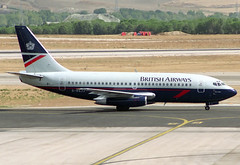 British Airways B737-236 G-BGJJ MAD 22/09/1993