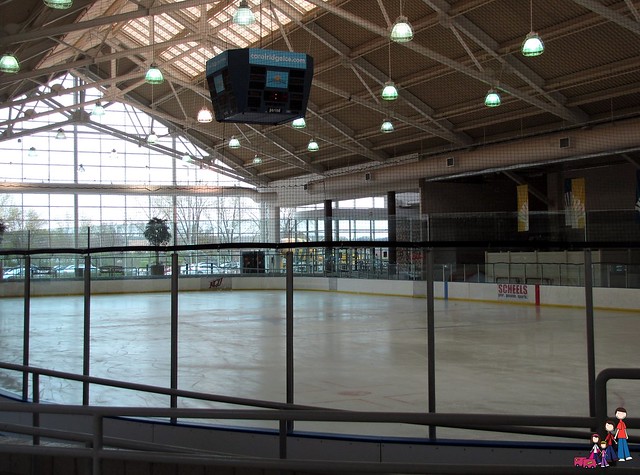 NHL Regulation Size Ice Arena at Coral Ridge Mall near Iowa City