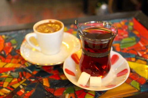 Turkish tea and coffee