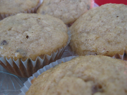 Oatmeal pecan muffins