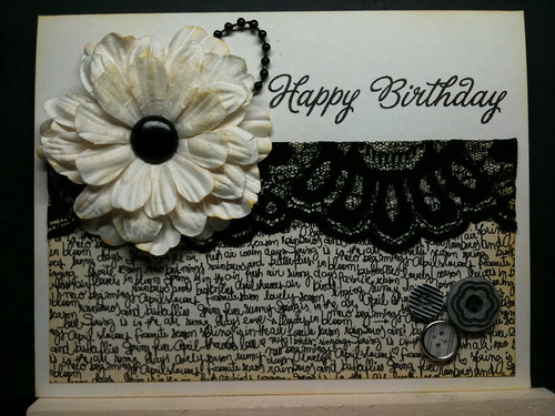 Vintage Happy Birthday by Tammy Ozuna