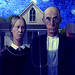 American Gothic/ Starry Night over the Rhone