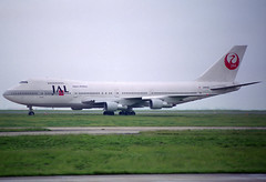 JAL B747-246B JA8162 CDG 13/06/1993