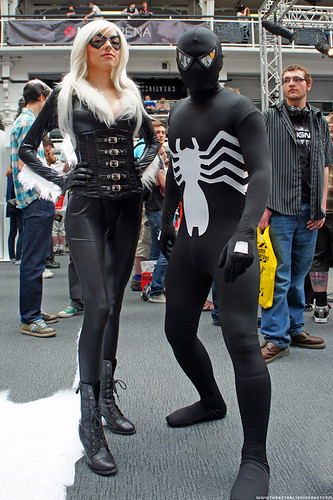 Kapow! Comic Con : Cosplay - Black Cat & Venom Spider-Man by Craig Grobler