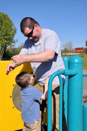 playground with daddy