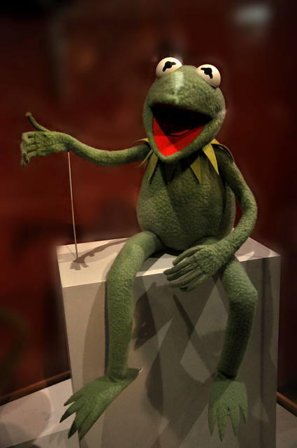 Kermit at the american history museum