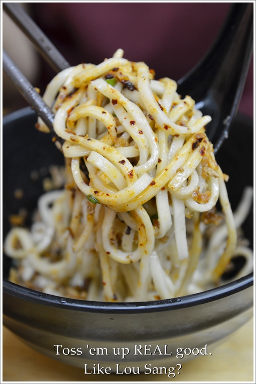 Toss the Noodles with Chili Flakes