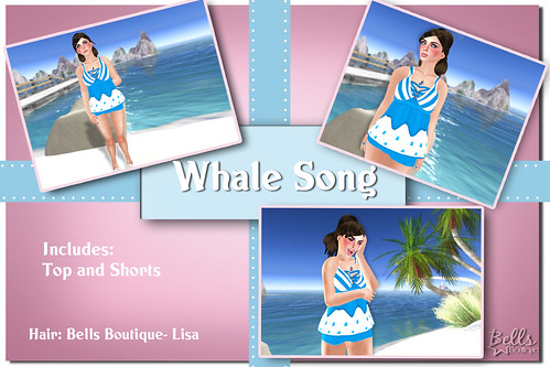 Whale Song Vendor Sign