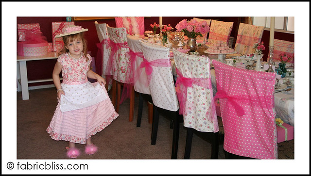 tea party - the birthday girl