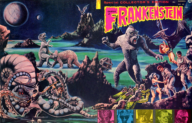 Castle Of Frankenstein, Issue 20 (1973) Cover Art by Maelo Cintron