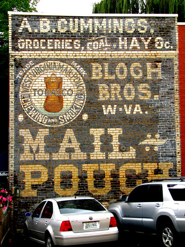 Well Preserved Mail Pourch Tobacco Ad - Jonesborough, TN by SeeMidTN.com (aka Brent)