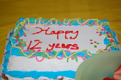Anniversary Carvel Ice Cream Cake