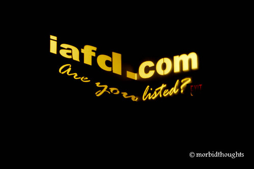 IAFD.com Are You Listed?