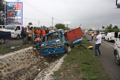 Accidente en Autopista Duarte