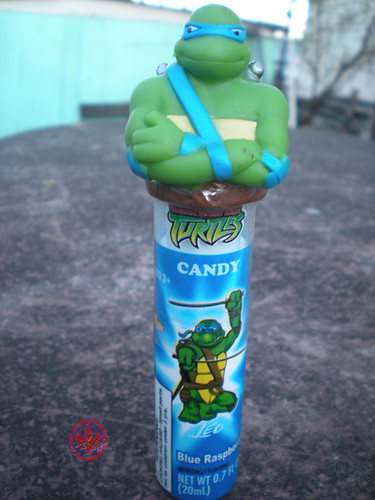 Koko's Confectionery & Novelty :: 'Teenage Mutant Ninja Turtles' CANDY SPRY // Leonardo - BLUE RASPBERRY i (( 2009 ))