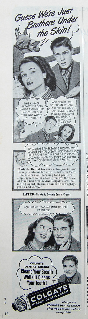 Colgate Dental Cream 1948