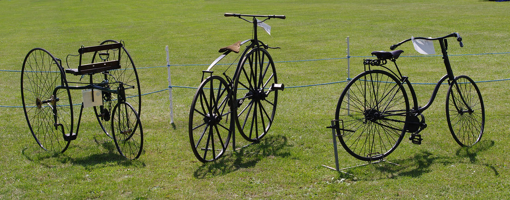 Three 19th Century Bikes