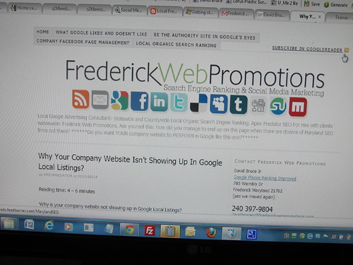 Frederick Web Promotions