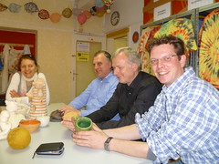 Pracovní setkání - výměna zkušeností v brněnském TyfloCentru, 6. a 7. dubna 2011