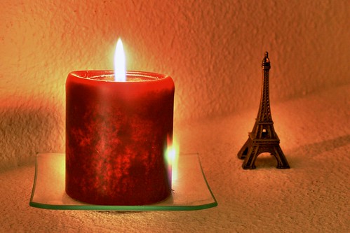 Day 108 - Eiffel Candle