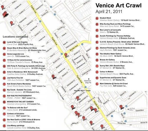 Venice Art Crawl 4-21-11