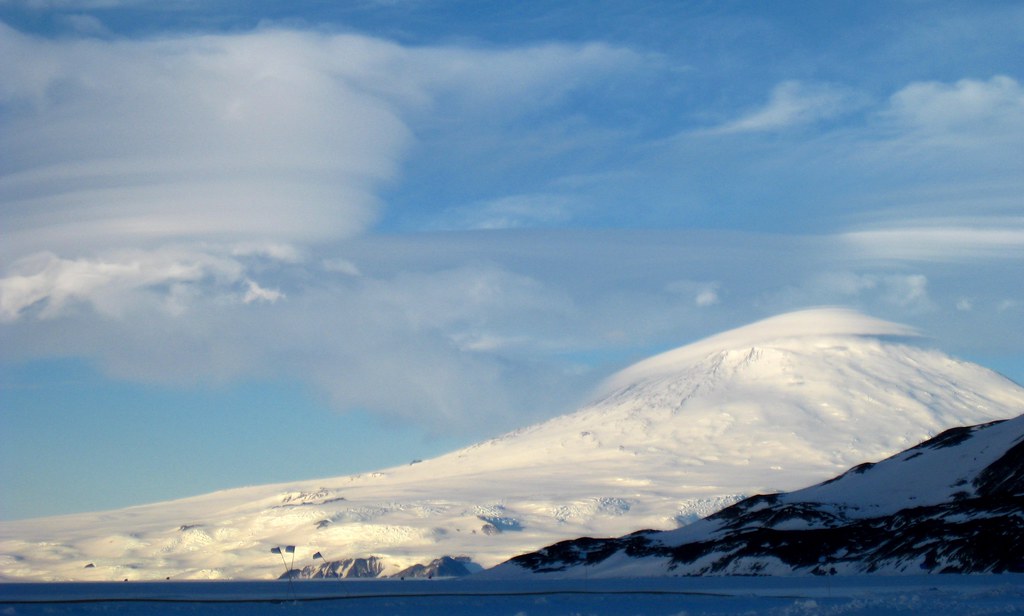 Antarctica: Mount Erebus from the Ice Ru by eliduke, on Flickr