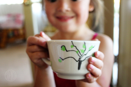 a tree cup for Mother's Day